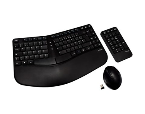 V7 Professional Keyboard/Keypad & Mouse